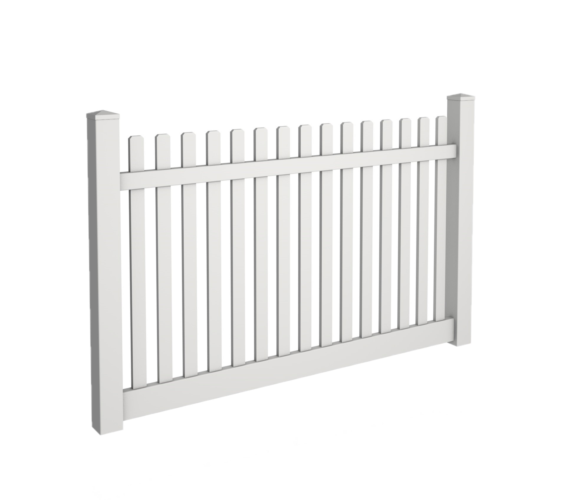 wide narrow picket space